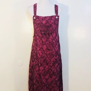 Handmade Hawaiian Overall Dress Size Small/Medium